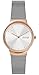 Produktbild Skagen Damen-Freja-Zweizeiger, 34 mm Gehäusegröße, Mindestens 50 % recycelte Edelstahluhr, Edelstahl-Mesh-Armband