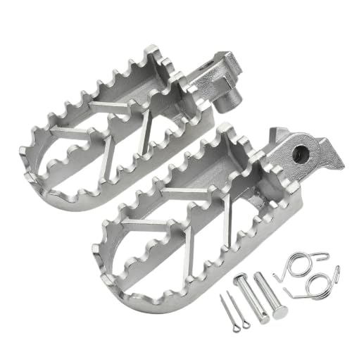 Repose-Pieds de Moto en Acier Inoxydable Fixation Stable pour CRF70 XR50