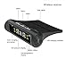 Tire Pressure Monitoring System - Torcarvh Solar Power Wireless TPMS Monitor with 4 External or Internal Sensors LCD Display Real-time Alarm Pressure Temperature for Van Truck Cars (internal)