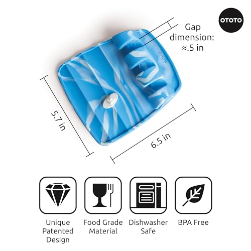 Image of OTOTO Funny Spoon Holder - Spoon Rest for Stove Top - Cooking Gadgets, Gifts, Cute Kitchen Accessories, Funny Gifts, Random Stuff