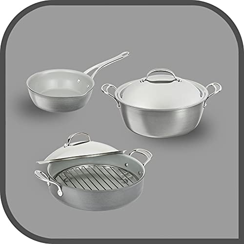 Jamie Oliver by Tefal Pfannen- und Topfdeckel 28cm, Glasdeckel mit Edelstahlrand, Dampfauslassventil, Überlaufschutz… – Ansicht 4