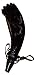 Reed Viking Blowing Horn With Whistle - Handcrafted Ox Horn Bugle - Medium Sound for Festivals, Ceremonies - Medieval Instrument (With Leather Cord-8 Inch)