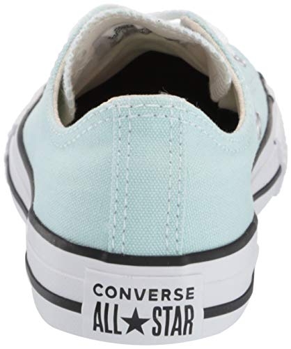 Converse Girl's Chuck Taylor All Star 2019 Seasonal Low Top Sneaker, Teal Tint/Natural Ivory/White, 11 M Us Little Kid #TOP2
