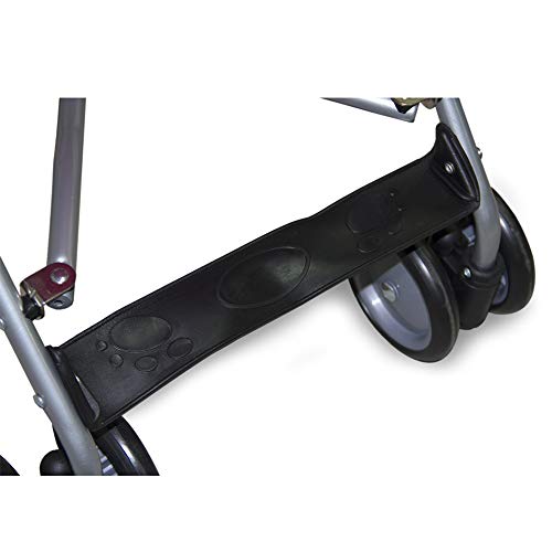 Carrinho Passeio Pet para Transporte Cachorro Happy Cinza Woof