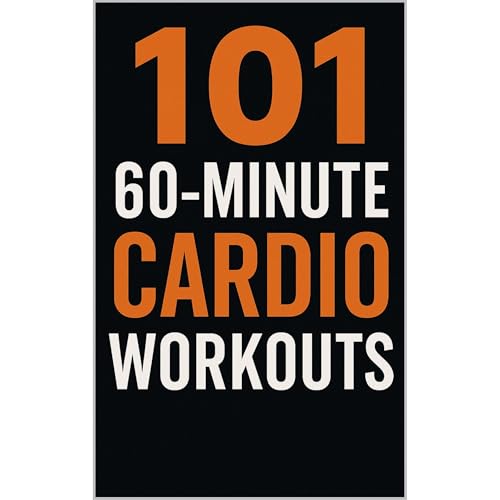 101 60-Minute Cardio Workouts Audiolibro Por Erik Myers, Dominique Myers arte de portada