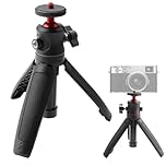 Compact Mini Tripod, Portable Travel Tripod With 1/4 Inch Screw Extendable Tabletop Holder with 360° Adjustable Ball Head for DSLR Cameras Sony RX100 VII Leica Q2 Fujifilm X100V Canon G7X Mark Camera