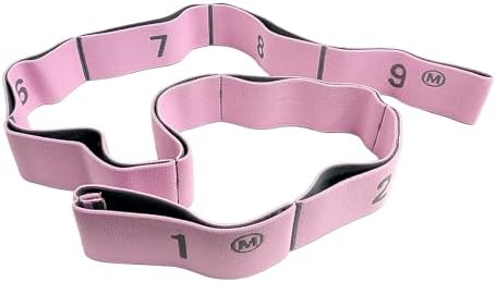 Bande Élastique pour Fitness et Yoga - 9 Intensités de Résistance...