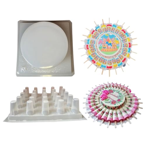 La Mejor Recopilación de Moldes para gelatina walmart los más recomendados. 42 CURIOSIDADES NICKTE Kit 2 Moldes Para Gelatina: 1 Gelapaletas de 7 cm Y 1 Circulo de 20 cm de diámetro.