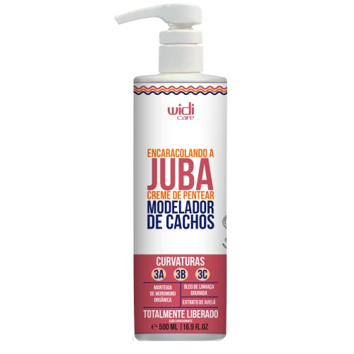Widicare Encaracolando A Juba Creme De Pentear- 500 Ml - Widi Car...