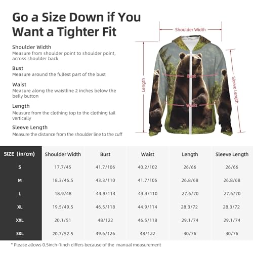 UPF 50+ Sun Protection Hoodie Long Sleeve Hi Bear Sit on the lawn Sun Shirt Rash Guard Fishing Shirts for Men2