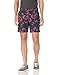 Produktbild Amazon Essentials Slim-fit Lightweight Stretch 7" Freizeit-Shorts, Marineblau mit Blumenmuster, 30W