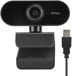 1080P Video Conference Camera Computer Web Camera USB Webcam Camera with Microphone -Drive, for Video Call Conference for Zoom Skype Online Teaching, for MAC PC Desktop Laptop