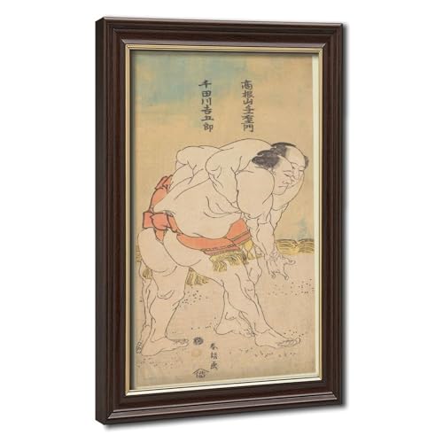 Affiches sur toile lutteurs Sumo déco murale facile à poser