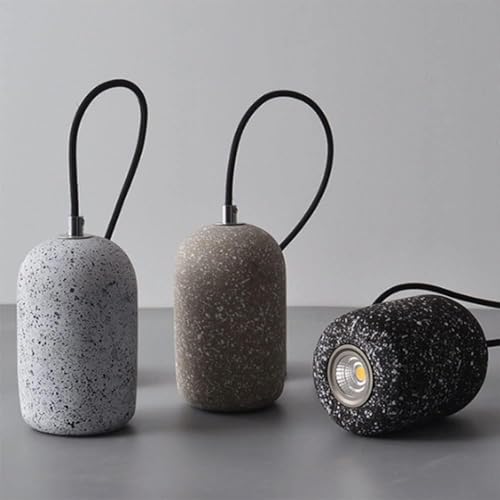 Plafonnier en béton style industriel moderne mini suspension luminaire - 5