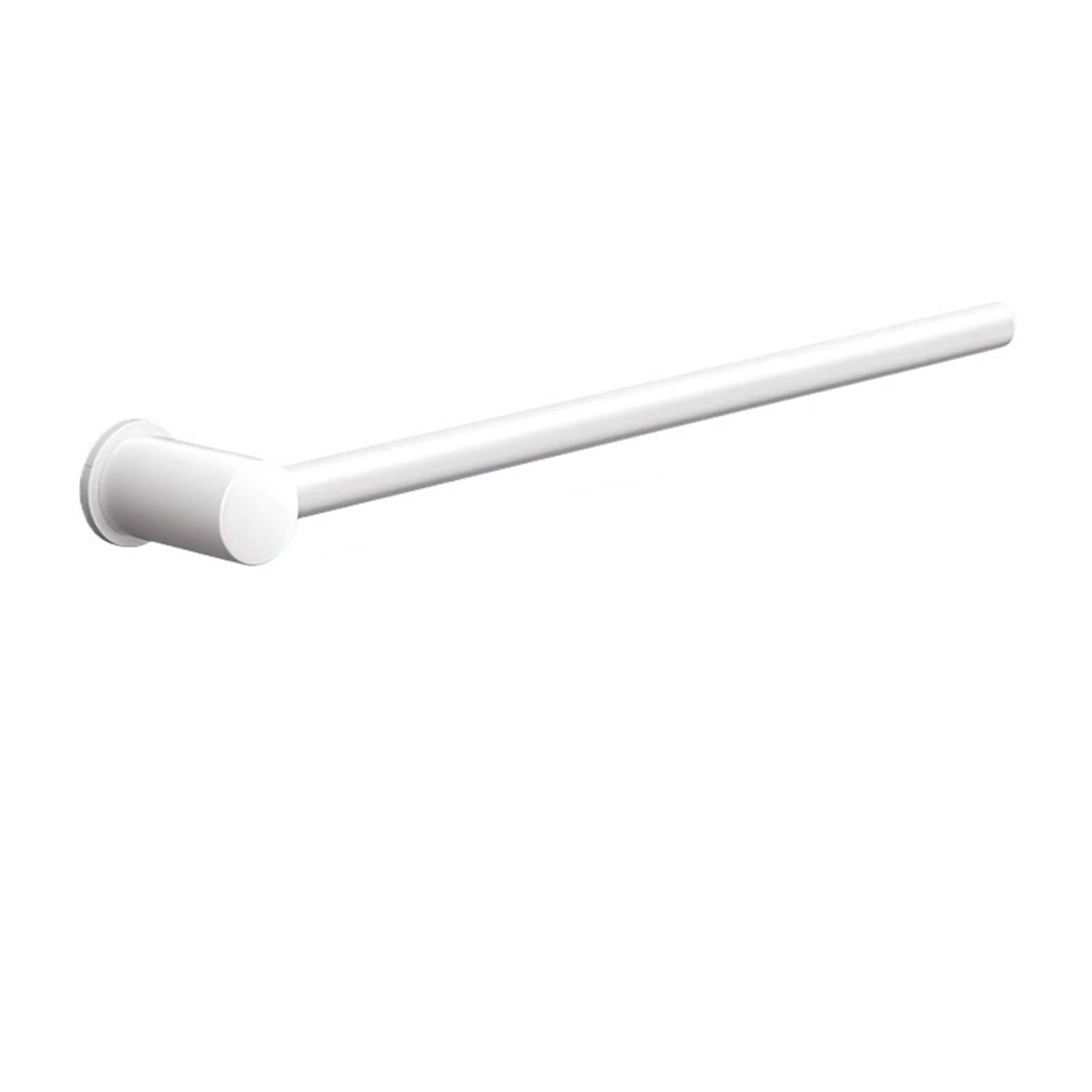 Towel Rail Wall Mounted,Self Adhesive Hand Rack, Bathroom Bar,No Drill Holders Installed Either Horizontally Vertically(White,40cm)