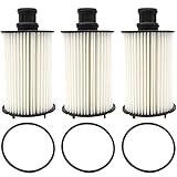 3X LR011279 Oil Filter Compatible with Land Rover LR4 Range Rover Sport Velar 3.0L 2995CC V6 5.0L