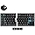 Keychron Q11 Ultra 8K Polling Rate Wireless & Wired Split Ergonomic Mechanical Keyboard, Open-Source 75% Layout Dual Knobs, Aluminum Hot-Swappable RGB Brown Switch for Mac Windows Linux