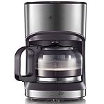 QJRGUY Coffee and Cappuccino Machine Milk Frother, Espresso Maker with Steamer (D) (Argento)