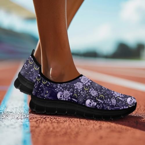 Image of Women's Loafers Slip On Slip Shoe Casual Walking Shoes Non Slip Work Shoes Mesh Athletic Sneakers
