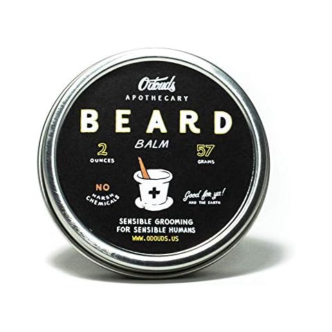 O'Douds Natural Beard Balm - Beard Conditioner & Softener - Plant-Based Grooming that Moisturizes, Conditions & Tames Facial Hair, 2oz. (2 Oz. Balm, Forest) Cover