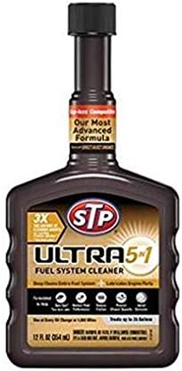 STP Ultra 5-in-1 Petrol System Cleaner : Advanced Formula with STP Wearguard : 400ml : Pack of 1