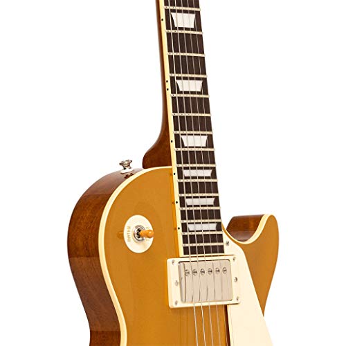 Tokai ULS129 GT Love Rock Guitare électrique avec étui, plateau doré - Les Beatles, Paul McCartney, John Lennon, RIngo Starr, George Harrison Tokai ULS129 GT Love Rock Guitare électrique avec étui, plateau doré – Image 3