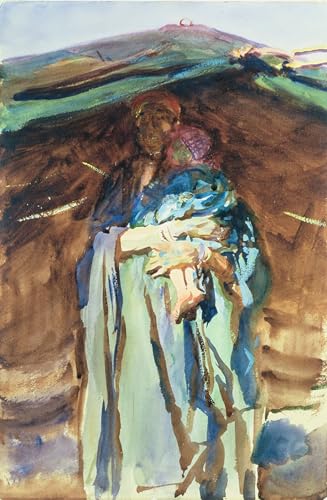 Tableau Toile Mère bédouine évoque l'émotion de l'art unique
