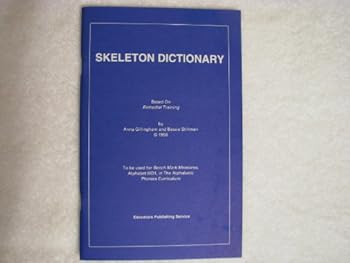 Paperback Bench Mark Measures - Skeleton Dictionary Book