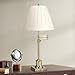 Creme Linen Large Box Pleat Lamp Shade 7