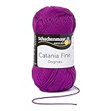 El hilo de fácil cuidado en un ovillo redondo con una longitud de aprox. 165m/50g es adecuado para tejer y hacer ganchillo y para un tamaño de aguja de 2-3mm / lana disponible en colores brillantes