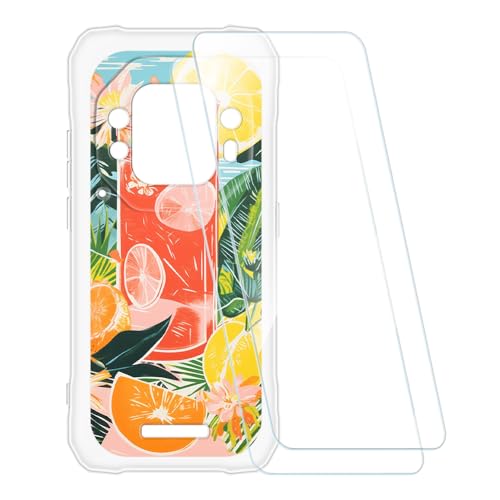 ESACMOT �v�����g�P�[�X + 2�������K���X�t�B���� Blackview Oscal Tank 1 �Ƃ̌݊�������, �Ռ��z���\�t�g�J�o�[ HD�N���A (�T�}�[�^�C��)