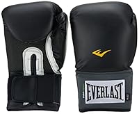 Algopix Similar Product 6 - Pro Style Boxing Gloves-Black 16oz (PR)