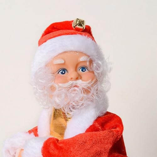 Père Noël musical secouant et automate animé pour décoration de Noël