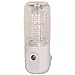 Satco 75043 - LED Prismatic Cylinder Night Light with Photo Cell - 100,000 Life Hours - 120 Volt