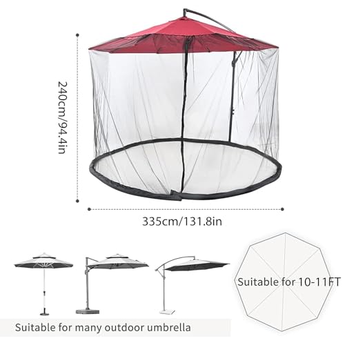 Parasols de terrasse réglables et grands parapluies d'extérieur ronds en polyester