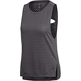 Slim Passform adidas Damen Chill Tank Top, Schwarz (carbon s18), M