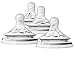 Philips Avent Natural Baby Bottle Nipple, Newborn 0M+, 4pk, SCF651/43