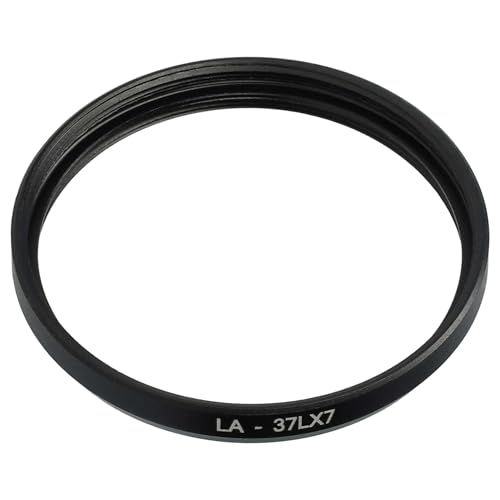 vhbw Adattatore per filtro 37 mm compatibile con Panasonic Lumix DMC-LX7 obiettivo della fotocamera - adattatore