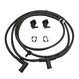 Windshield Washer Nozzle Jet Hose Kit for 2011-2016 Ford F250 F350 F450 F550 Super Duty Replace BC3Z-17603-A BC3Z-17K605-B