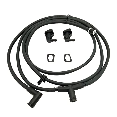 Washer Washer Nozzle Jet Hose Kit p&euml;r 2011-2016 Ford F250 F350 F450 F550 Super Z&euml;vend&euml;s Z&euml;vend&euml;simi BC3Z-17603-A BC3Z-17K605-B