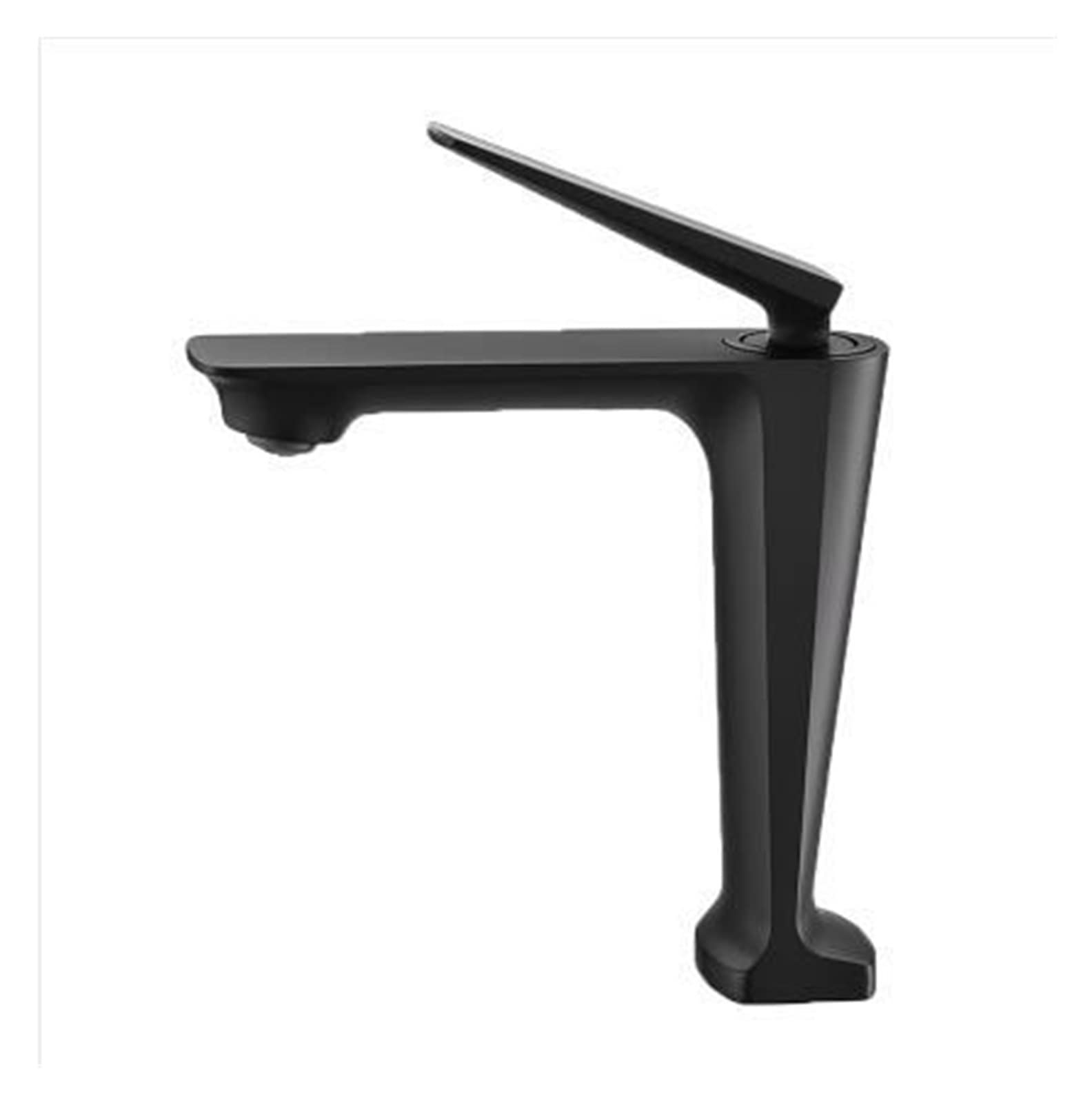 Lavabo robinet salle de bains mitigeur eau chaude froide laiton grue noir or