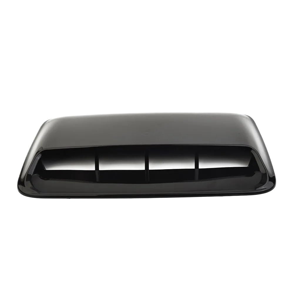 TILIEINE Car Front Side Air Vent Cover Car Air Flow Intake Hood Scoop Vent Bonnet Decorative Covers 3pcs For Exterior Styling With Tape Base