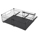 Cassetto telescopico, organizer estraibile per armadio, larghezza
