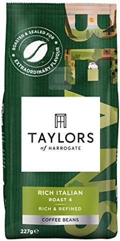Taylors of Harrogate Rich Italian Coffee Beans 227 g (Pack of 3)