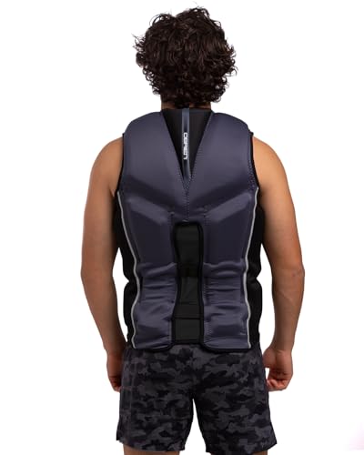 O\'Brien Recon Men\'s Neoprene CGA Life Jacket, Black, Large