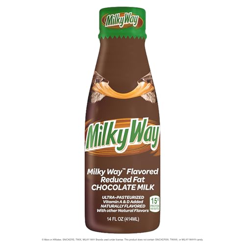 MilkyWay™ Chocolate Milk - Packed with the flavors of creamy caramel, smooth nougat and rich milk chocolate. Pack of 12, 14 oz Bottles