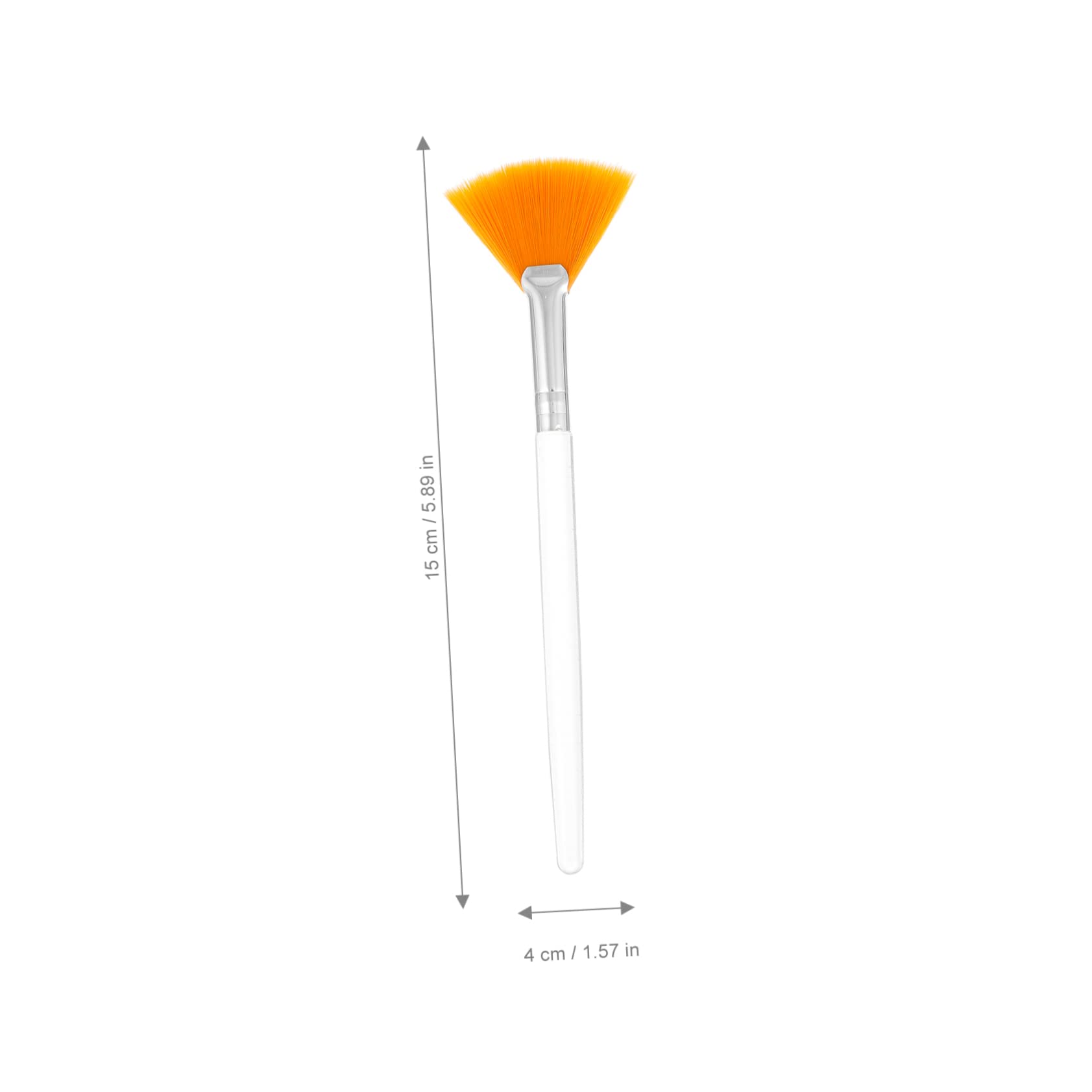 MAGICLULU 18 Piezas cepillo de máscara de belleza pequeño abanico de maquillaje cepillo para el tratamiento de la piel brochas de maquillaje pinceles maquillaje resaltadores herramientas