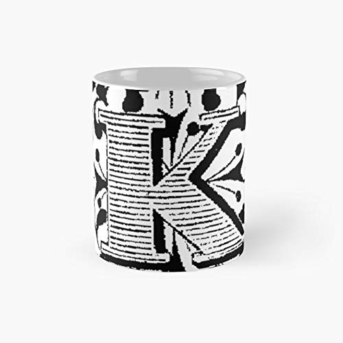 Small Cap Letter K | Novelty Gift Cup for Women, Girlfriend