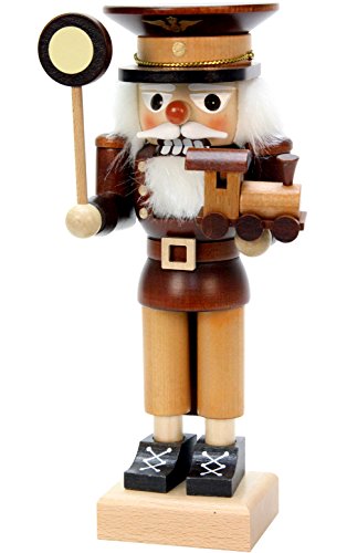 Alexander Taron Importer 32-680 - Christian Ulbricht Nutcracker - Conductor (Natural) - 9.5"" H x 4"" W x 3.5"" D