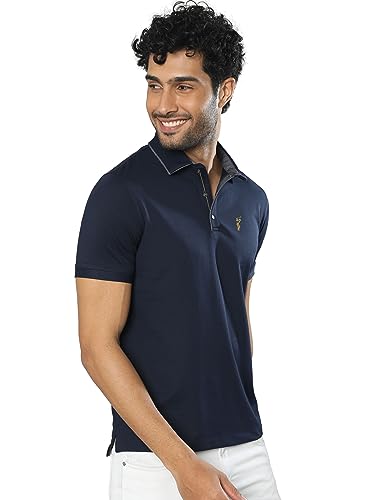Image of STELLERS Men's Premium Softberry Pique Polo T-Shirt | Feather Touch Feel |Regular Fit| Odour Resistant| Anti-Static| Wrinkle Free | Quick Dry | Stretchable | Lightweight | Sweat-Proof